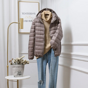 Harriet Colwood | Lightweight Hooded Puffer Jacket For Women