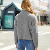 Eleanora Ashby | Quilted Teddy Fleece Jacket For Women