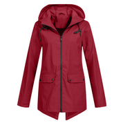 Harriet Collingbourne | Hooded Waterproof Rain Jacket For Women