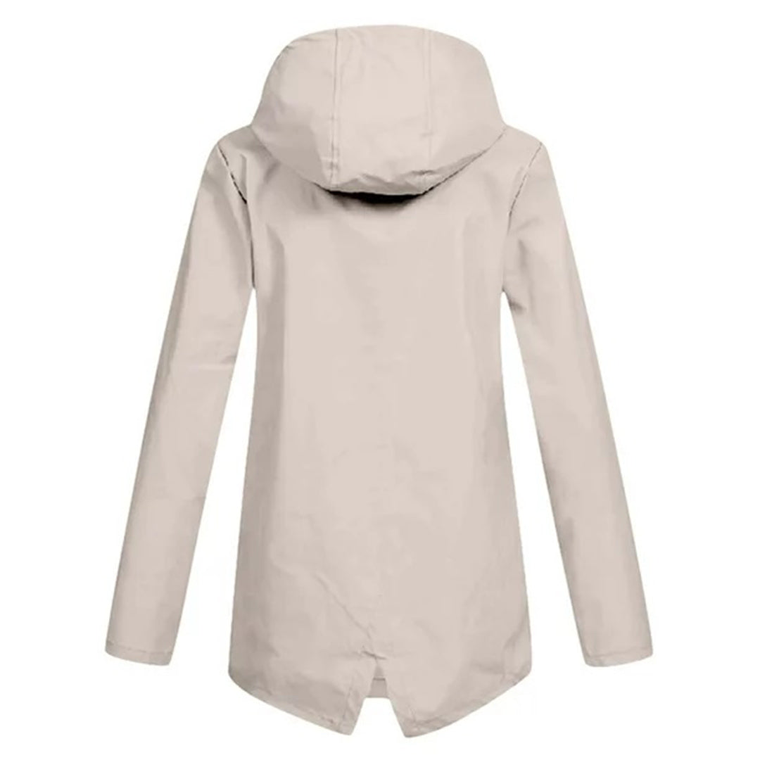 Harriet Collingbourne | Hooded Waterproof Rain Jacket For Women