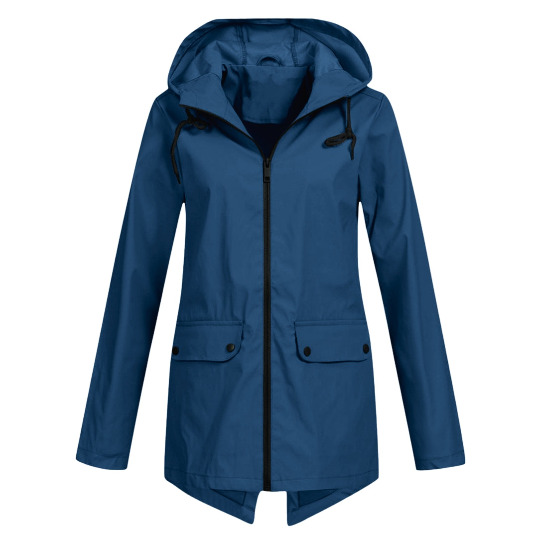 Harriet Collingbourne | Hooded Waterproof Rain Jacket For Women
