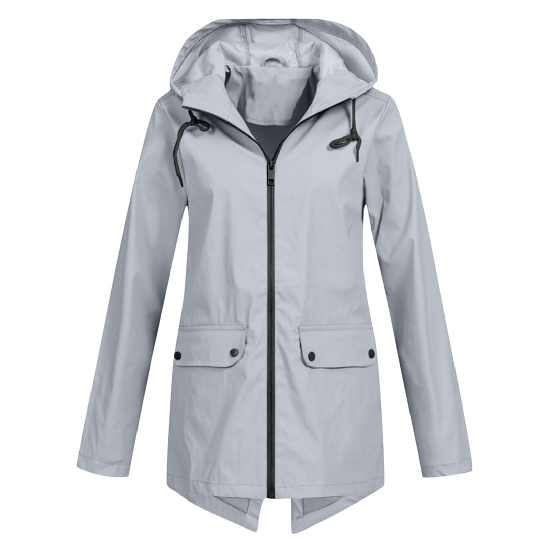 Harriet Collingbourne | Hooded Waterproof Rain Jacket For Women
