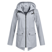 Harriet Collingbourne | Hooded Waterproof Rain Jacket For Women