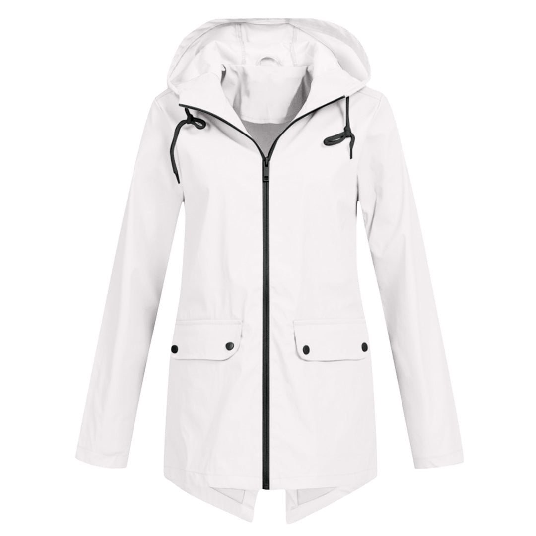 Harriet Collingbourne | Hooded Waterproof Rain Jacket For Women