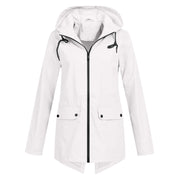 Harriet Collingbourne | Hooded Waterproof Rain Jacket For Women