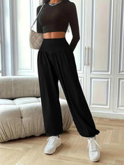 Sabrina Holcombe | High-Waist Wide Leg Trousers For Women