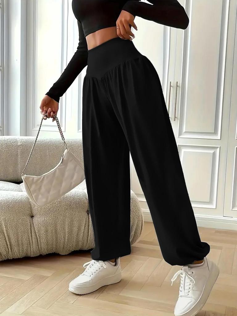 Sabrina Holcombe | High-Waist Wide Leg Trousers For Women