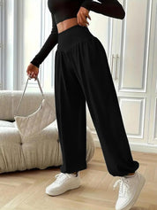 Sabrina Holcombe | High-Waist Wide Leg Trousers For Women