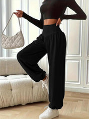 Sabrina Holcombe | High-Waist Wide Leg Trousers For Women