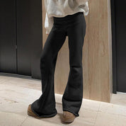 Portia Wyndham | Flare Leg Sweatpants Low Rise For Women
