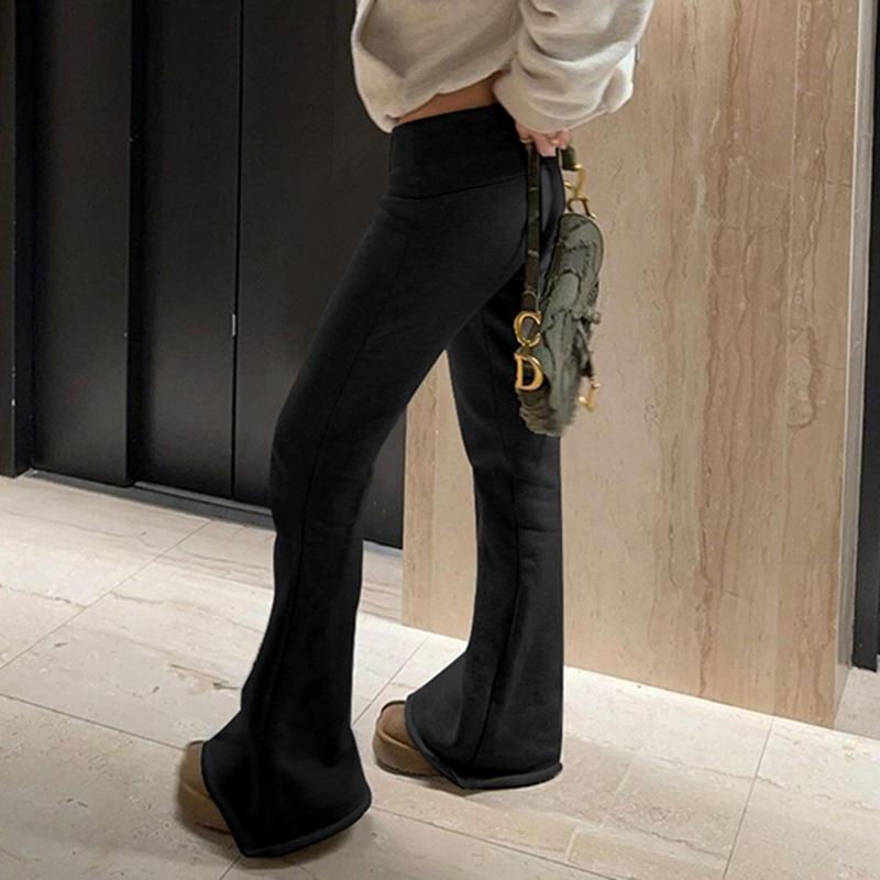 Portia Wyndham | Flare Leg Sweatpants Low Rise For Women