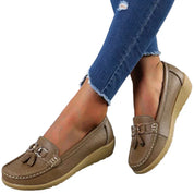 Harriet Collingdale | Classic Tassel Loafer Flat For Women