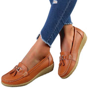 Harriet Collingdale | Classic Tassel Loafer Flat For Women