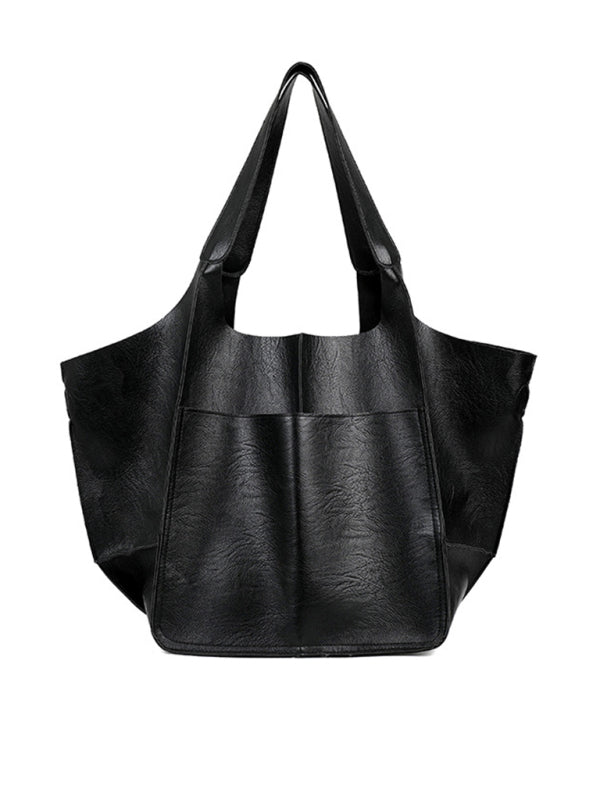 Nadette Fairholm | XXL Oversized Faux Leather Tote Bag For Women