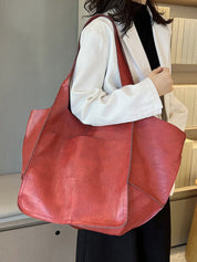 Nadette Fairholm | XXL Oversized Faux Leather Tote Bag For Women