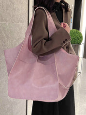 Nadette Fairholm | XXL Oversized Faux Leather Tote Bag For Women