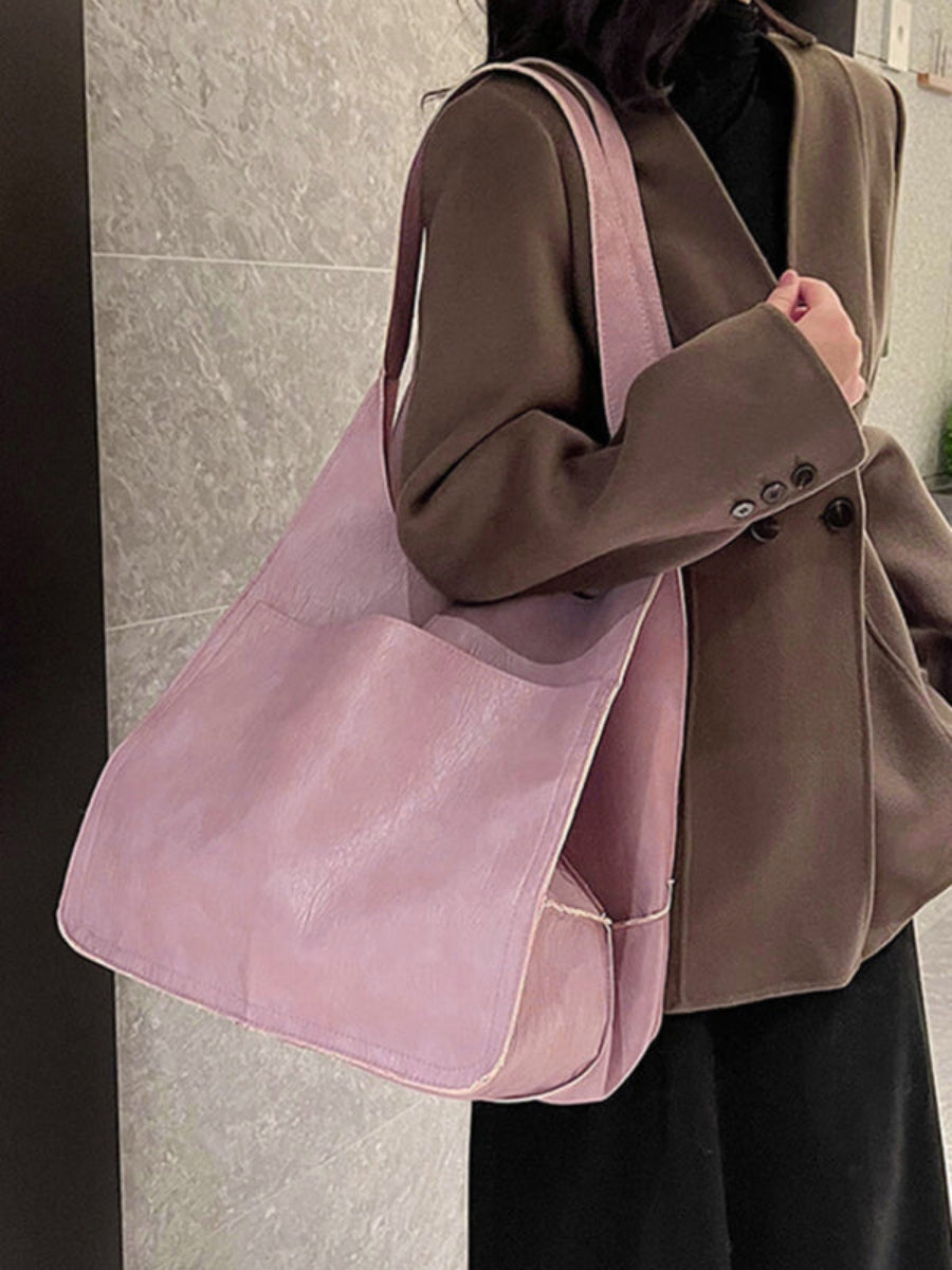Nadette Fairholm | XXL Oversized Faux Leather Tote Bag For Women