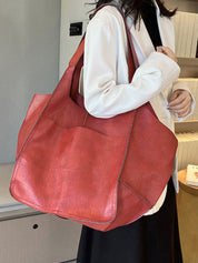 Nadette Fairholm | XXL Oversized Faux Leather Tote Bag For Women