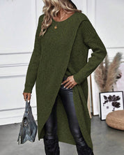 Elaine Sorbourne | Long Sleeve Knit Midi Sweater Dress For Women