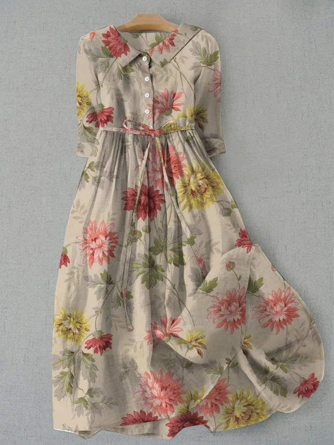 Winifred Calloway | Floral Print Maxi Dress For Women