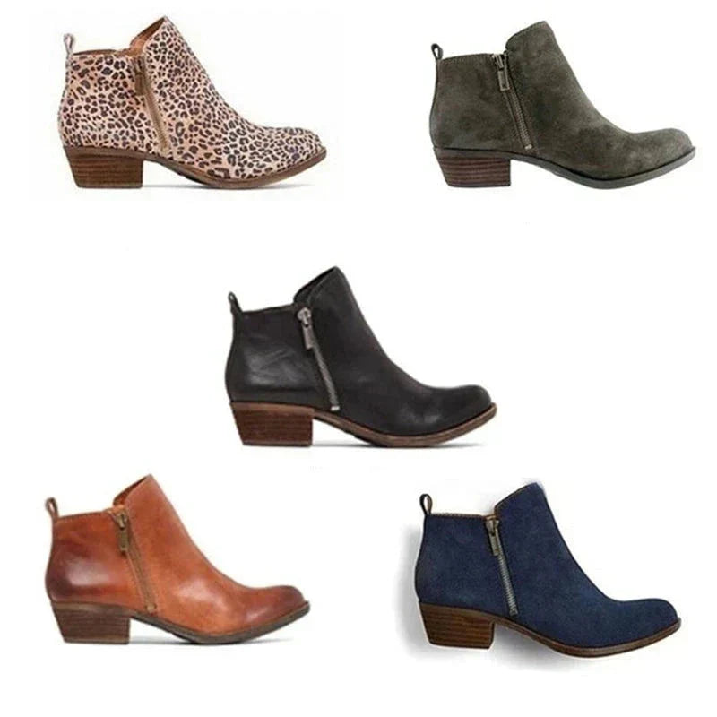Eleanor Duncastle | Classic Tan Ankle Boots For Women