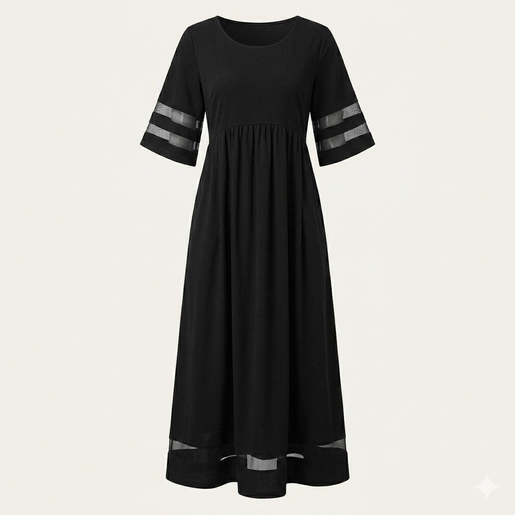 Isadora Blackmere | Long Sleeve Midi Dress For Women