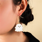 Broomstick Belle | Witch Hat Halloween Earrings For Women