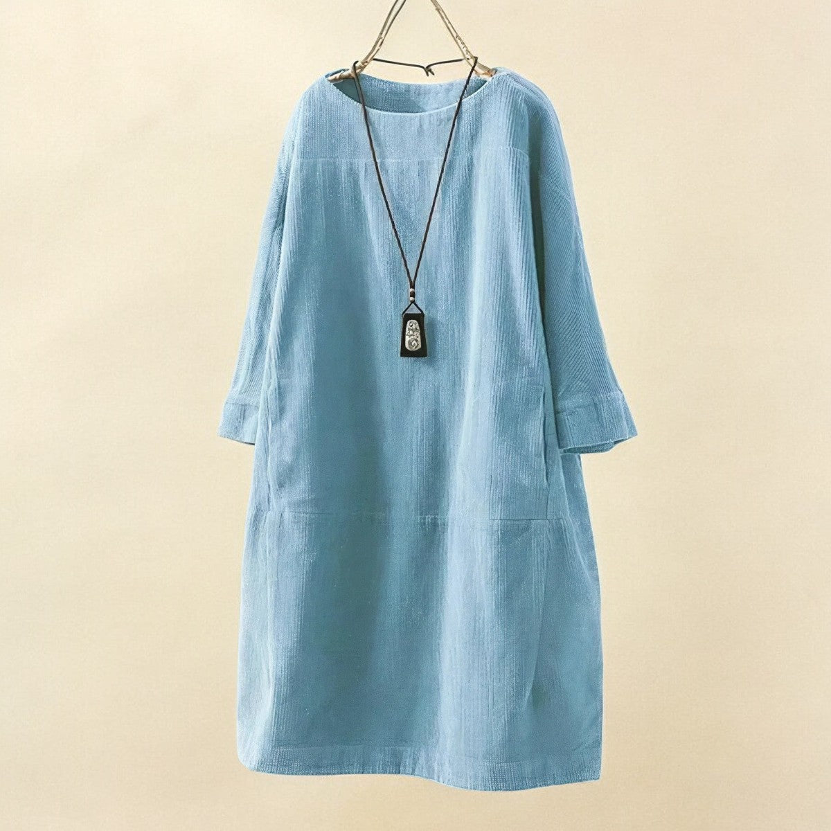 Maeve Collington | Corduroy Midi Shift Dress For Women