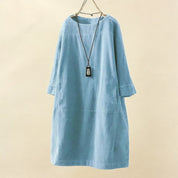 Maeve Collington | Corduroy Midi Shift Dress For Women