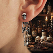 Count Midnight | Skull Halloween Earrings For Women