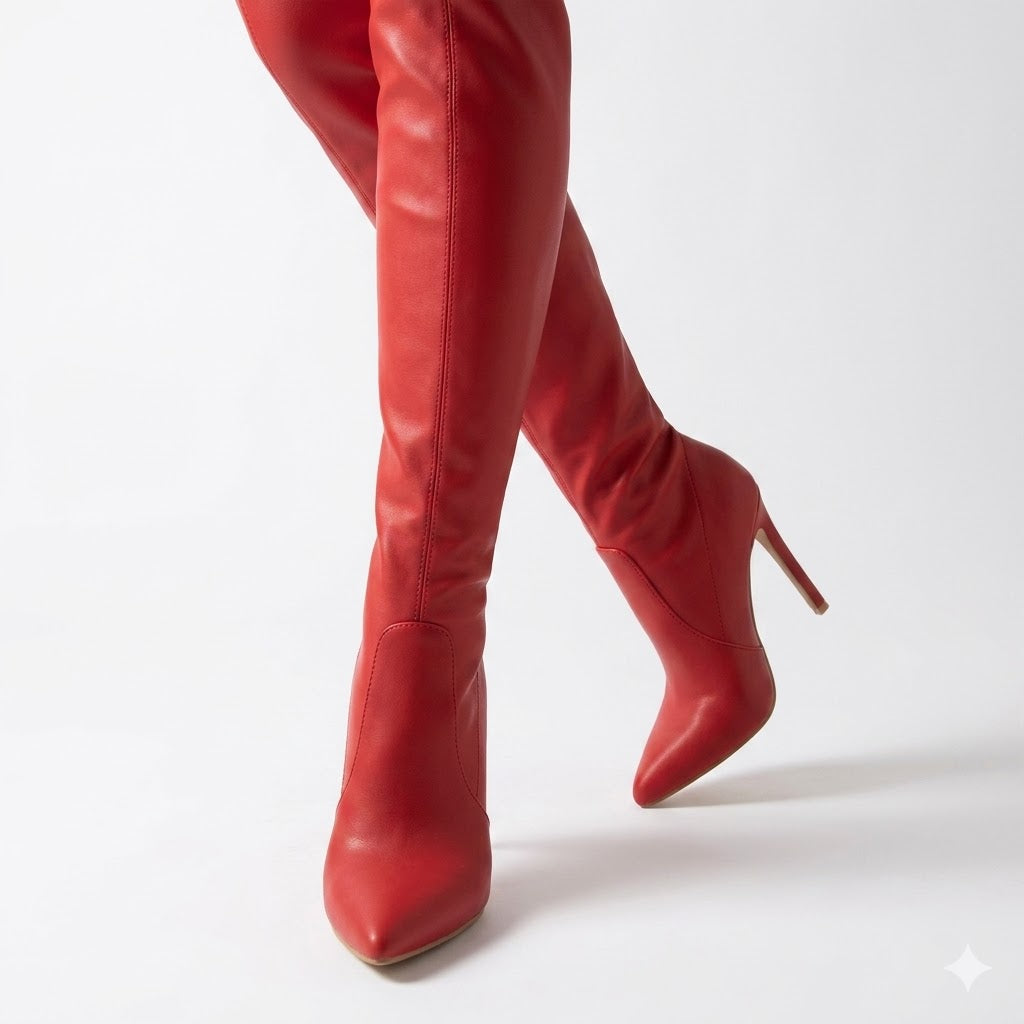 Arabella Foxmore | Over-The-Knee Stiletto Boots For Women