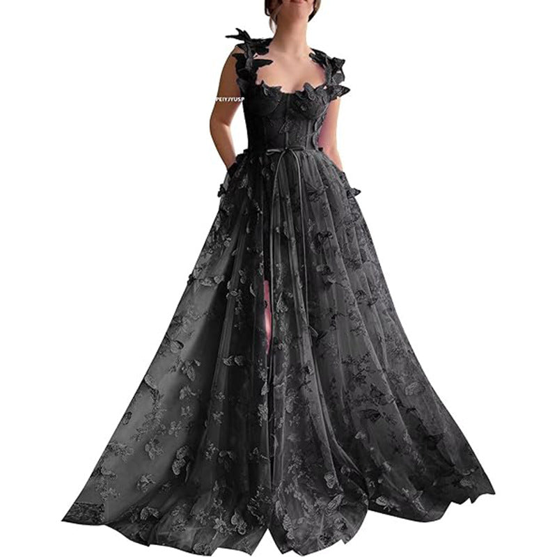 Rosamund Ainsley | Elegant Lace Formal Maxi Dress For Women