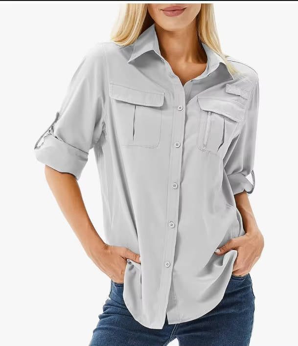 Rebecca Sunderland | UPF 50 Long Sleeve Outdoor Shirt For Women