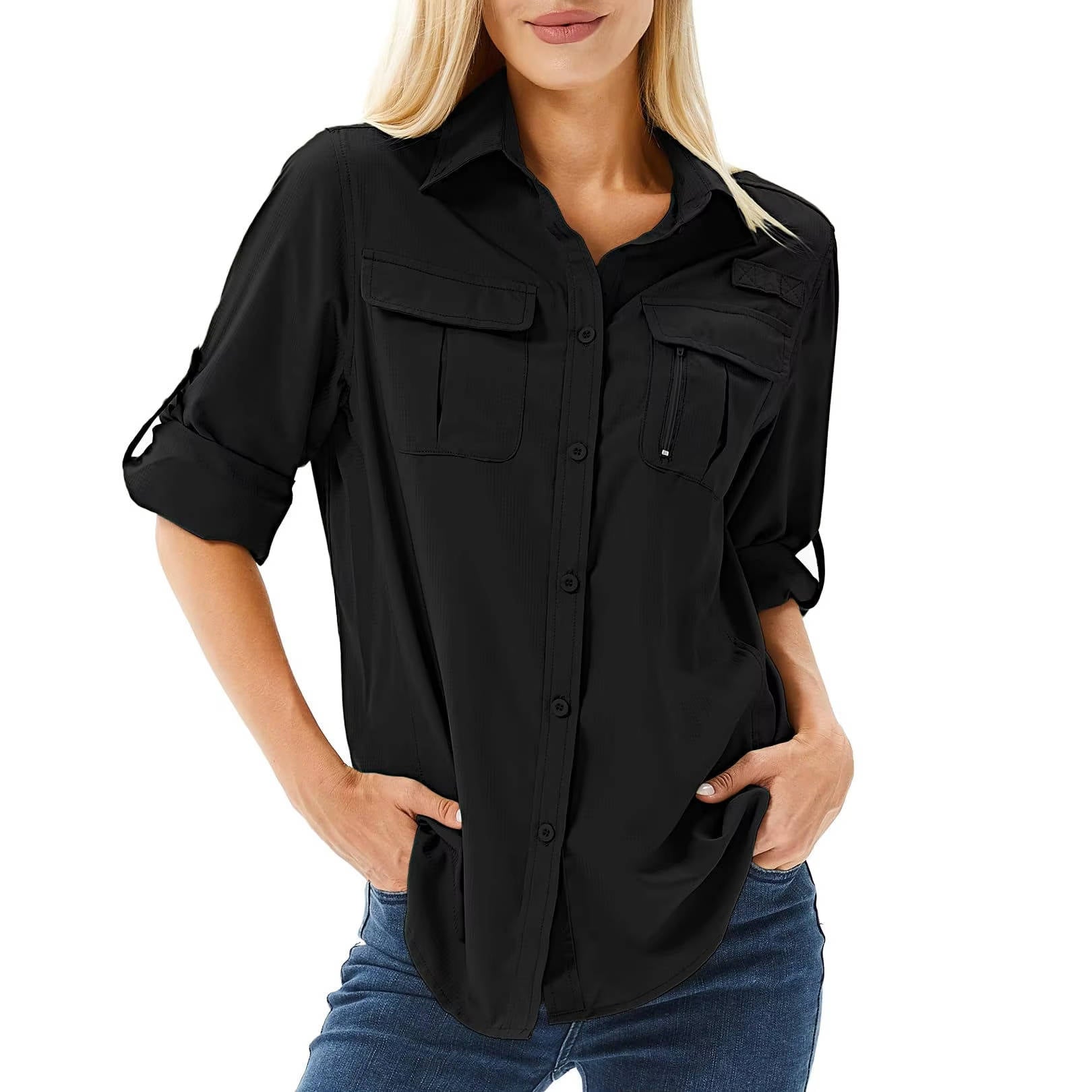 Rebecca Sunderland | UPF 50 Long Sleeve Outdoor Shirt For Women
