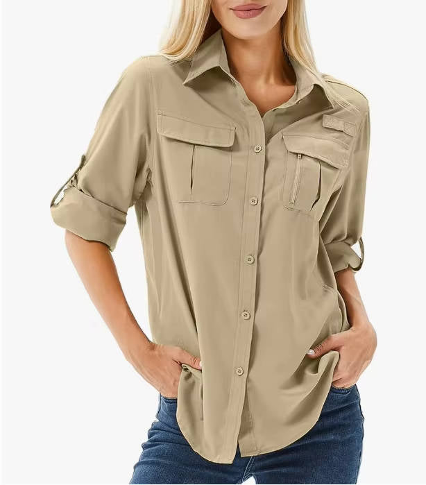 Rebecca Sunderland | UPF 50 Long Sleeve Outdoor Shirt For Women