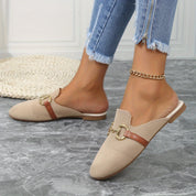 Harriet Colestone | Knit Horsebit Loafer Flats For Women