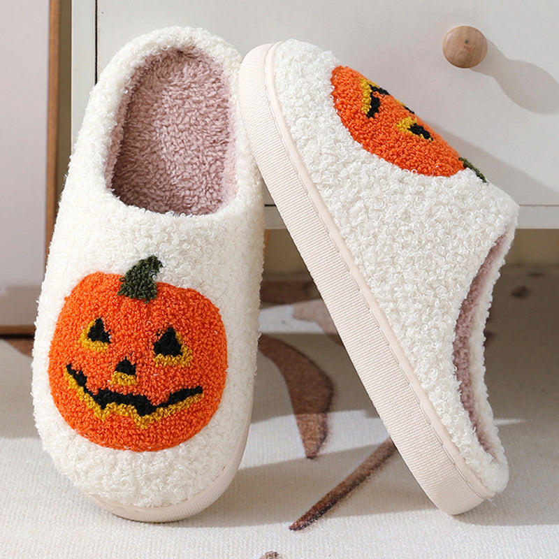 Miss Spooky | Pumpkin Halloween Slippers Unisex