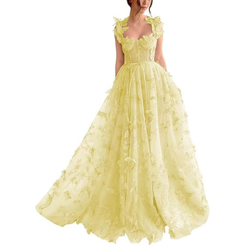 Rosamund Ainsley | Elegant Lace Formal Maxi Dress For Women