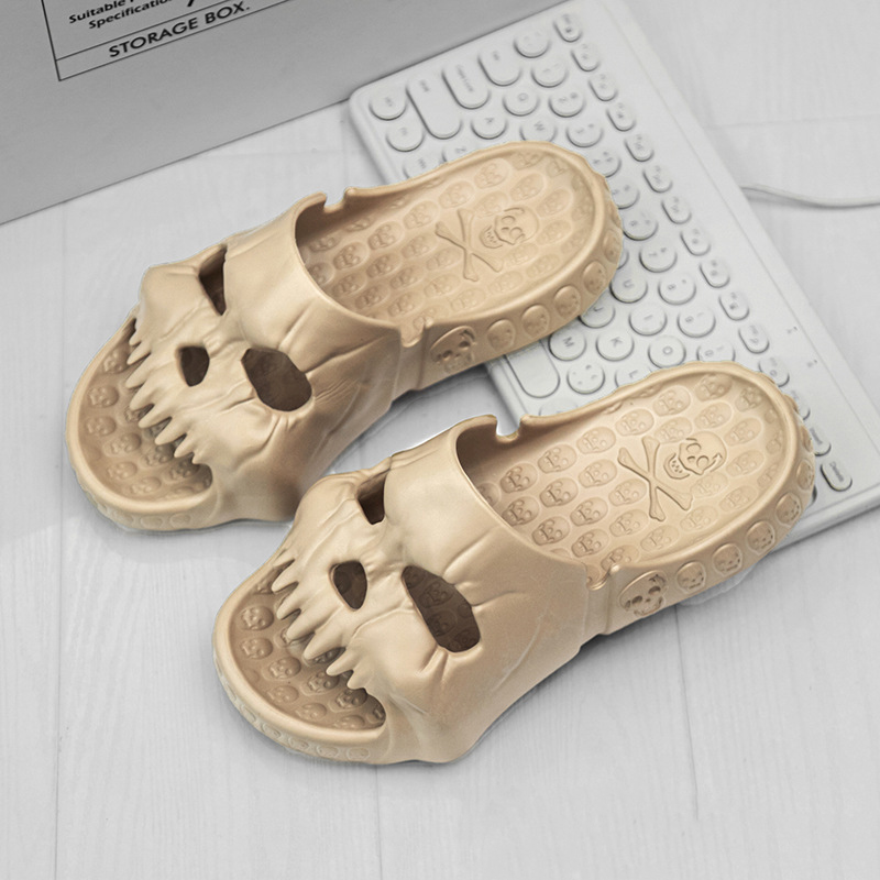 Midnight Bat | Skull Halloween Slippers For Women