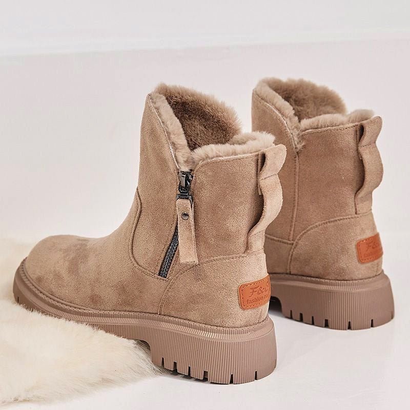 Veronica Slade | Faux Fur Lined Ankle Boots For Women