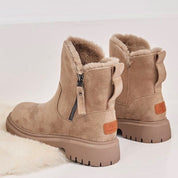 Veronica Slade | Faux Fur Lined Ankle Boots For Women
