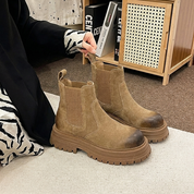 Vivienne Stonebrook | Platform Chelsea Ankle Boots For Women