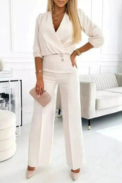 Harriet Collingmore | Elegant Long Sleeve Co-Ord Set For Women