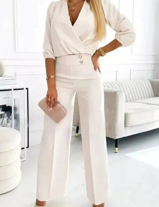Harriet Collingmore | Elegant Long Sleeve Co-Ord Set For Women