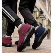 Douglas Hartwell | Fur-Lined Slip-On Snow Ankle Boots For Men