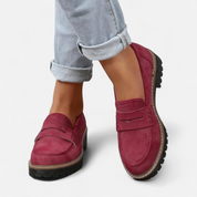 Phoebe Kensington | Classic Chunky Sole Penny Loafers For Women
