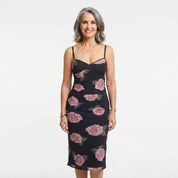 Juliette Hartwell | Floral Print Maxi Races Dress For Women