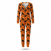 Black Cat Society | Black Cat Halloween Jumpsuit For Women