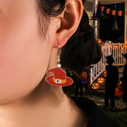 Broomstick Belle | Witch Hat Halloween Earrings For Women