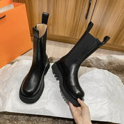 Harriet Colmere | Classic Chelsea Mid-Calf Boots For Women